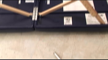 As she's getting oil rubbed on her pussy lips her teacher stuffs his rod in her box