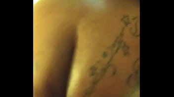 Big booty chick gets backshots and licks cum off hotel window