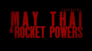 May thai fucks and sucks all the cum and piss out of american rocket powers