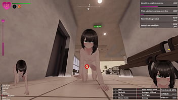 Secret flasher manaka walking in mall big revelation voyeur game