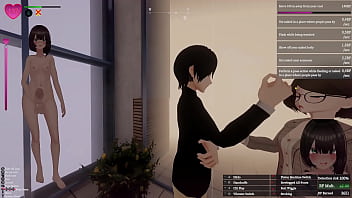 Secret flasher manaka walking in mall big revelation voyeur game