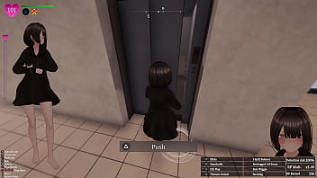 Secret flasher manaka walking in mall big revelation voyeur game