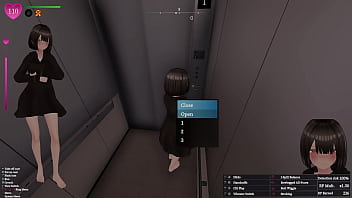 Secret flasher manaka walking in mall big revelation voyeur game