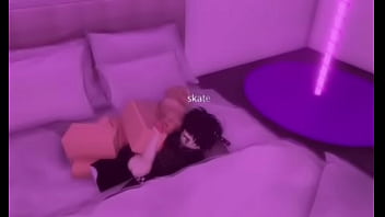 Hot roblox emo gets handjob