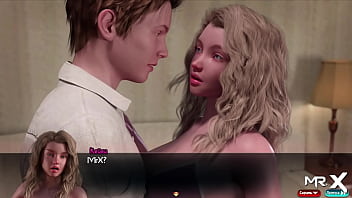 Blonde gave herself to a guy