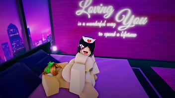 A futa asked a slutty nurse to help her out