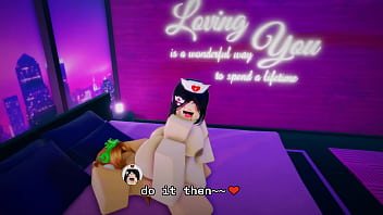 A futa asked a slutty nurse to help her out