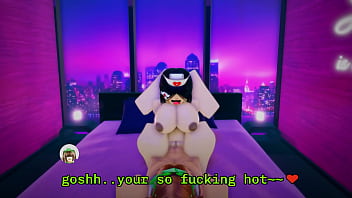 A futa asked a slutty nurse to help her out