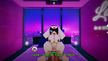 A futa asked a slutty nurse to help her out