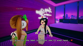 A futa asked a slutty nurse to help her out