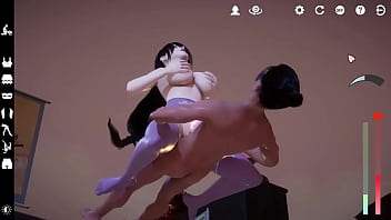 Milf aunttong big tits having big dick moning sex pov