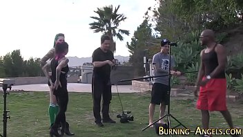 Tattooed alt ho flashes