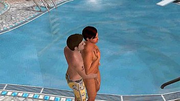 3d Cartoon Hunk Sucks Cock And Gets Fucked Poolside thumbnail