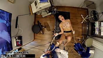 Become nurse as blaire celeste's mouth gets blasted with huge load of cum