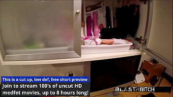 Become nurse as blaire celeste's mouth gets blasted with huge load of cum