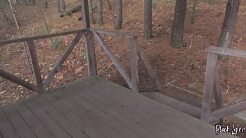 Gifted slut black lynn loves risky public quickies and cum on her ass