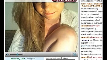 Naked teen on webcam