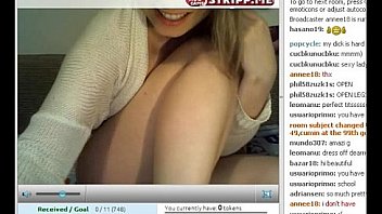 Naked teen on webcam