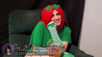 Big n sexy britney the southern belle bj queen “st paddy’s” 1 minute nsfw teaser amazing blowjob deepthroat fucking anal and facial