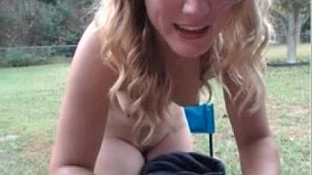 The young american is mastrbeaza garden