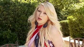 Her nipples provide the fireworks