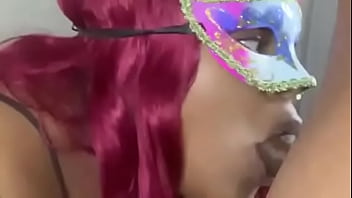 Sucking bbc till it explodes