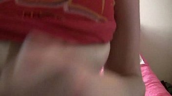 Blonde chick solo playtime