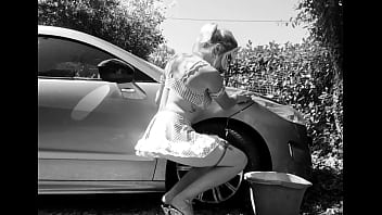 Il fait beau je viens laver ta voiture