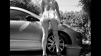 Il fait beau je viens laver ta voiture