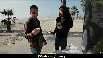 Sexy wild chick gets paid to fuck 13