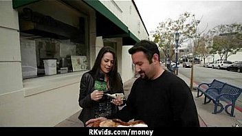 Sexy wild chick gets paid to fuck 13