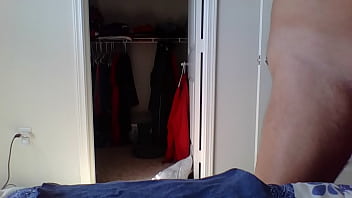 Smoking crk stroking myself