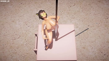 Sexy cat girls dances