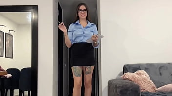 Secretary calibaby9x in strange sexual itching horny virus