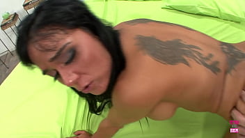 Mahina zaltana is presented with a substantial male genitalia as her spouse observes from a distance Mahina zaltana is presented with a substantial male genitalia as her spouse observes from a distance