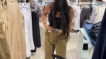 Un dia de compras termina en una buena follada