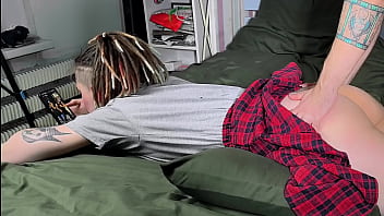 Her body is begging for a good fuck prone bone blowjob and doggy are the best combination