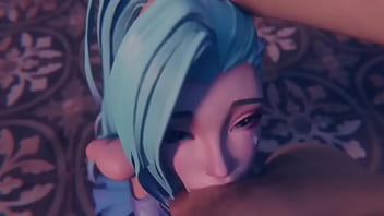 Séraphine et evelynn se font baisé