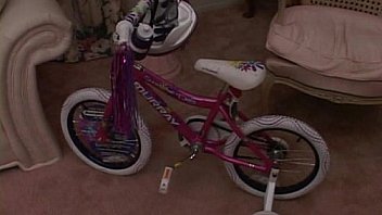 Young babe sucking it deep pov