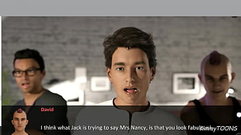 I came from three studs feeling up my boobs