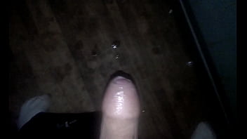 Wide cock cumshot