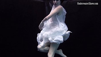 Super hot and sexy swimming skills