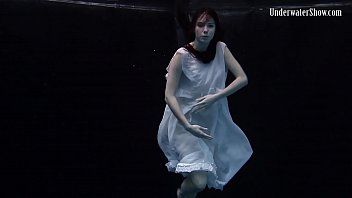 Super hot and sexy swimming skills