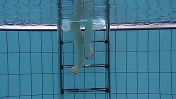 Super hot and sexy swimming skills