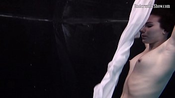 Super hot and sexy swimming skills