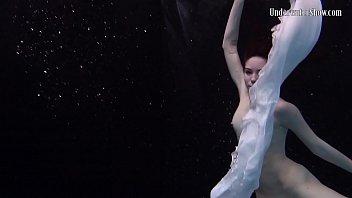 Super hot and sexy swimming skills