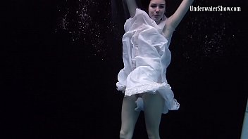 Super hot and sexy swimming skills