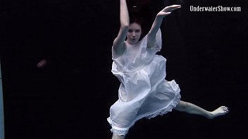 Super hot and sexy swimming skills