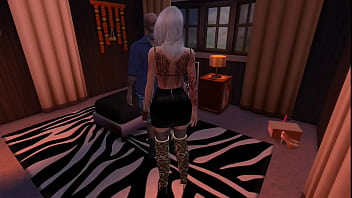 A prostitute fucks a client