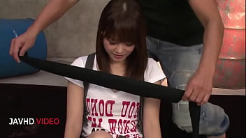 Momoka rin's steamy threesome with two lucky guys